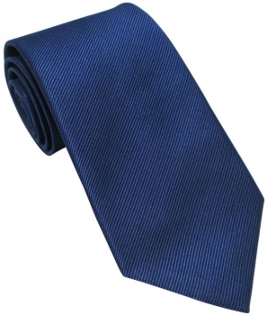 Navy Silk Tie