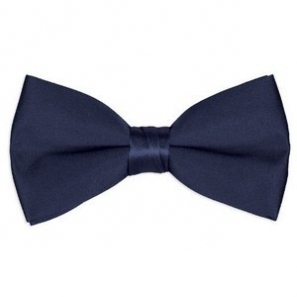 Navy Bow Tie 