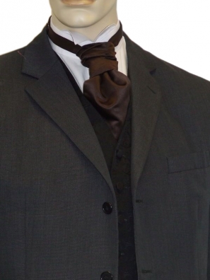 Chocolate Brown Cravat Chocolate Brown Cravat