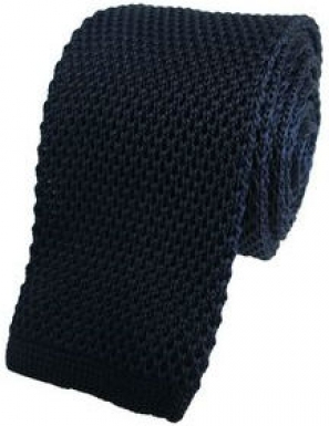 Navy Knitted Tie Navy Knitted Tie