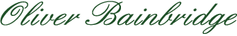 Oliver Bainbridge